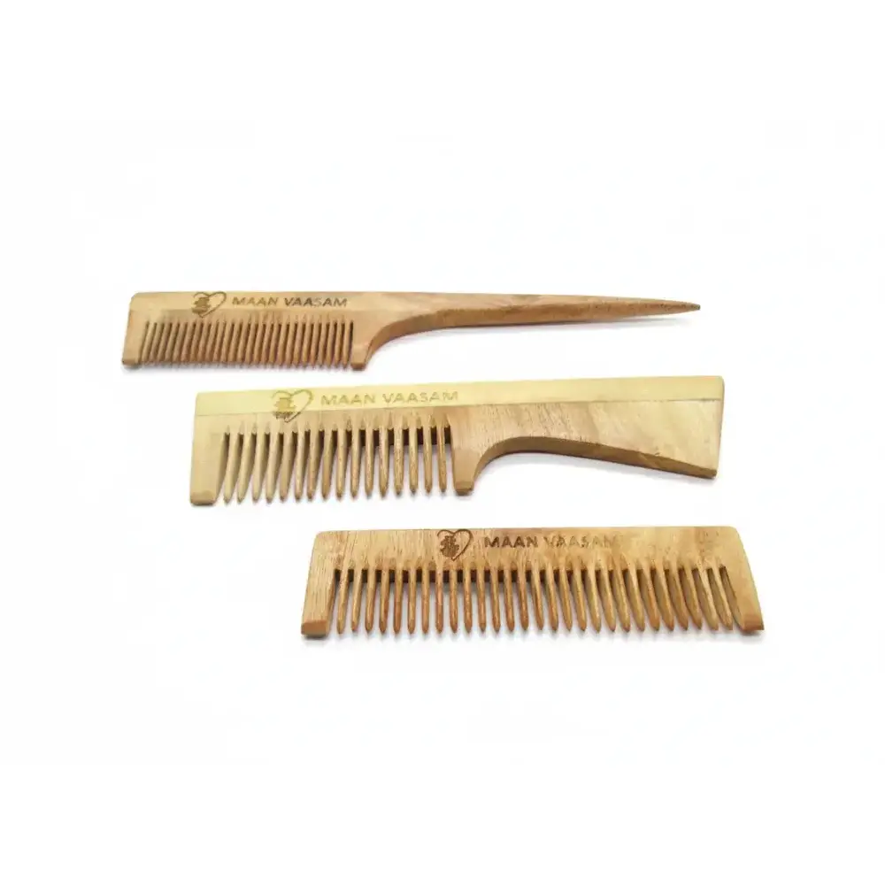 Maan-Vaasam-Neem-Comb-Pack-of-3-Trio-Set