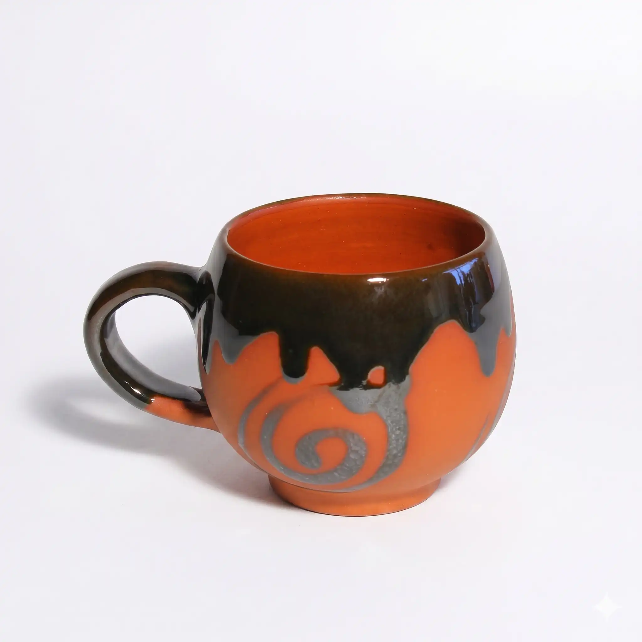 vins-art-house-drip-glazed-swirl-pattern-terracotta-cup-isolated-white-background
