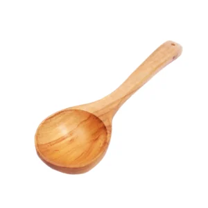 Handcrafted Neem Wood Soup Ladle & Serving Spoon | Eco-Friendly Kitchen Utensil