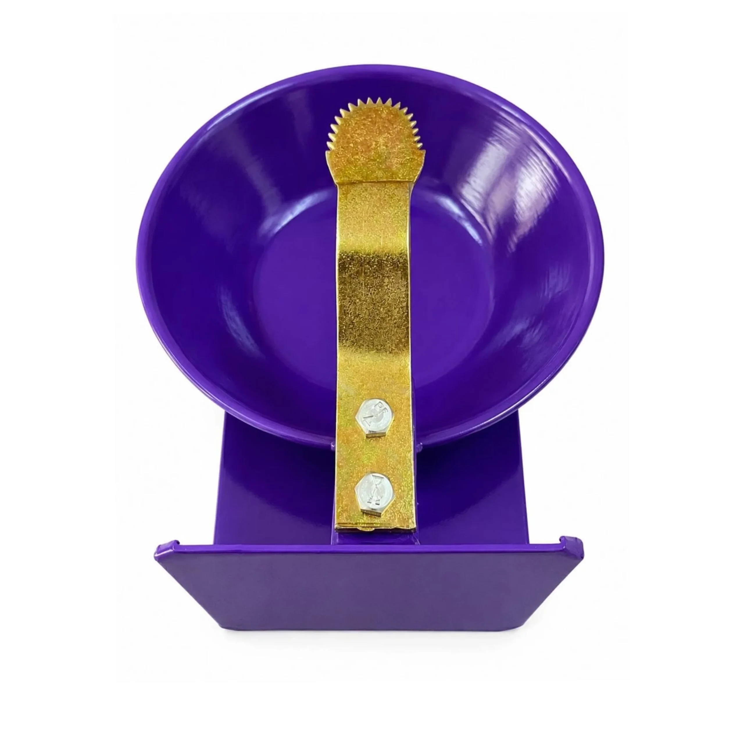 Vins Art House Steel Table Top Coconut Scraper & Shredder with Integrated Collection Bowl (Multicolor)